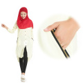 Factory supply simple plain women islamic shirt muslim dress dubai wholesale